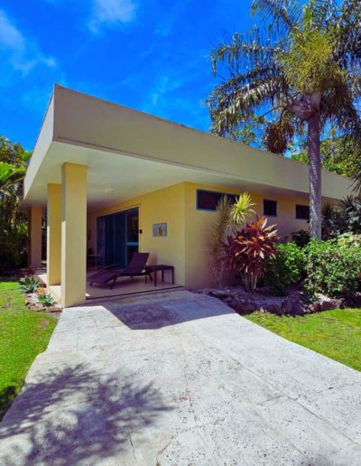 View of Villa 1 for rent in the Cook Islands