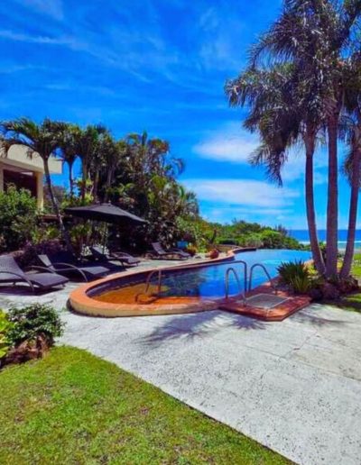Villa for rent with pool at Black Rock Rarotonga, Cook Islands